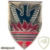 FRANCE 6th Regiment Huntsmen of Africa pocket badge, type 2
