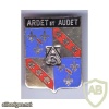 FRANCE 3rd Dragoon Regiment pocket badge, type 1976