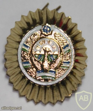 Uzbekistan Army cap badge img20853