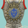 FRANCE 8th Cuirassier Regiment pocket badge, type 1954