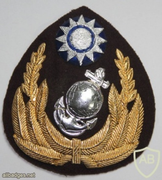 Taiwan Marine Corps cap badge img20880