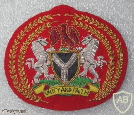 Nigerian Army Major General cap badge img20893
