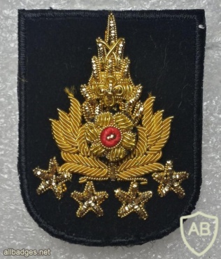 Thailand Army General rank cap badge img20918