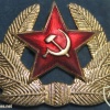 Soviet Union army cap badge, soldier img20965