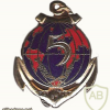 FRANCE 5th Overseas Interarms Regiment pocket badge