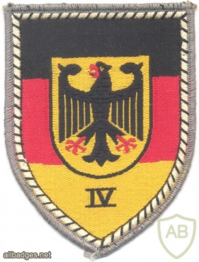 GERMANY Bundeswehr - 4th Military District Command patch img21095