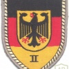 GERMANY Bundeswehr - 2nd Military District Command patch