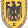 GERMANY Bundeswehr - 2nd Army Corps patch, 1956-1993