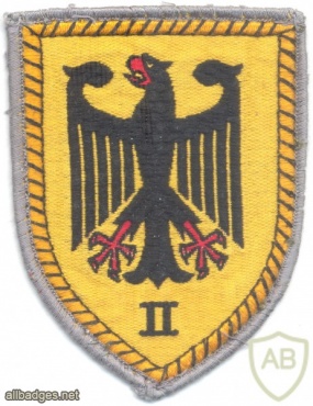 GERMANY Bundeswehr - 2nd Army Corps patch, 1956-1993 img21104