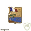 France 10th Colonial Artillery Regiment pocket badge