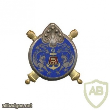 France 5th Colonial Artillery Regiment pocket badge img21149