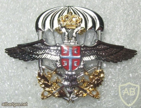 Serbia Special Brigade cap badge img21396