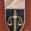 תג יחידה בית הדין הצבאי - בד דק מאוד img21413