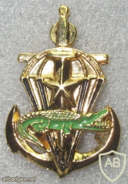 Paraguay Marine Amphibious Commando cap badge img21392