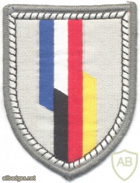 Franco-German Brigade, Eurocorps patch, 1989 - now img21609