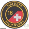 SWITZERLAND Battalion 16, Airport Regiment 4 sleeve patch