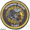 SWITZERLAND Swiss Army 7/207 Infantry School sleeve patch img22061