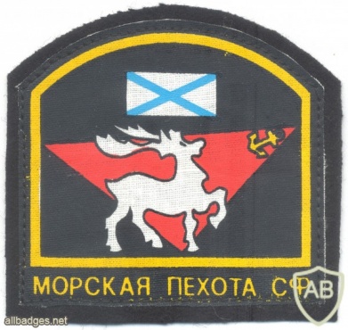 RUSSIAN FEDERATION Northern Fleet Naval Infantry sleeve patch, old img22201