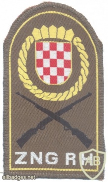 CROATIA National Guard sleeve patch img22378