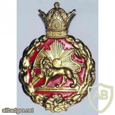 Imperial Iranian Police cap badge img22413