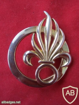 Foreign Legion Command cap badge2 img22445