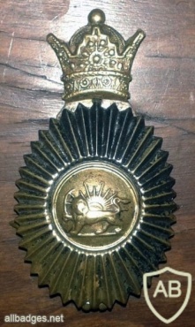 Imperial Iran Army cap badge, NCO and enlisted img22755