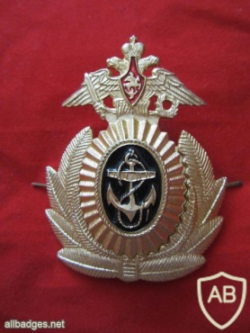 Russian Navy hat badge, 3 img22812