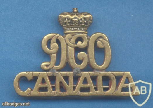 CANADA WW2 Duke of Connaught's Own (DCO) metal shoulder title img22870