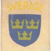 SWEDEN Army sleeve patch, old