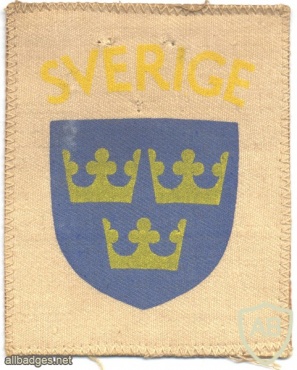 SWEDEN Army sleeve patch, old img22897
