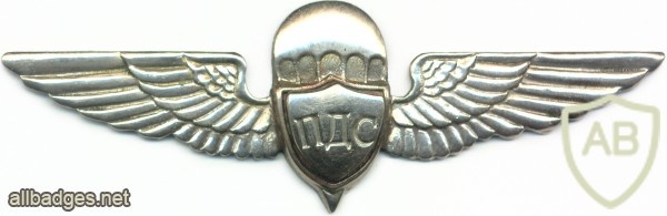 UKRAINE Parachute Assault Service (PDS) badge, silver img22911