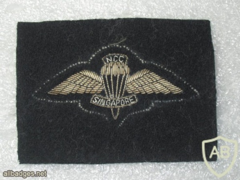 Singapore National Cadet Corps Parachutist (early 80's)(Ceremonial dress, small size)(Type 1) img22955