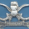 MALAYSIA Armoured Reconnaissance cap badge, 1970s