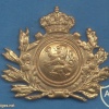 BELGIUM Reserve Infantry Units beret cap badge, gold img23006