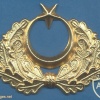 Turkey Army cap badge, metal