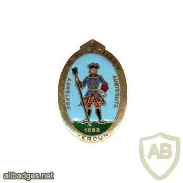 FRANCE 5th Artillery Regiment pocket badge img22991