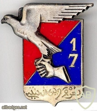 FRANCE 17th Artillery Regiment pocket badge img23007