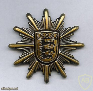 Baden-Württemberg state police cap badge img23012