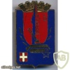 FRANCE 58th Artillery Regiment pocket badge, type 1