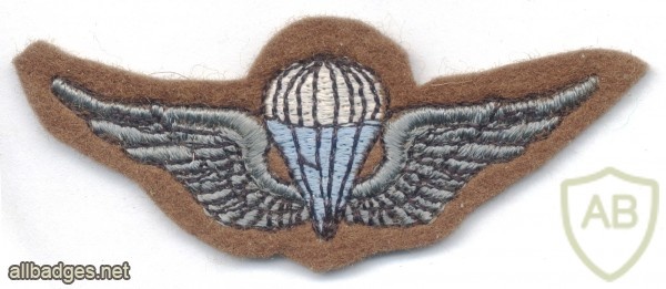 SOUTH WEST AFRICA Parachute Instructor wings, 1984 - 1990, cloth img23061