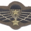 SOUTH VIETNAM Airborne Parachutist qualification wings, Senior, bullion cloth