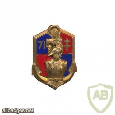 FRANCE 71st Engineer Battalion pocket badge, type 1 img23434