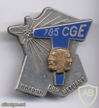 FRANCE Army 785th Electronic Warfare Company pocket badge img23480