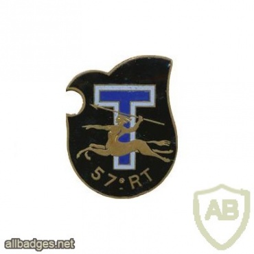 FRANCE Army 57th Signals Regiment pocket badge, type 1 img23474