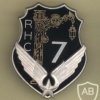 FRANCE Army 7th Combat Helicopter Regiment pocket badge