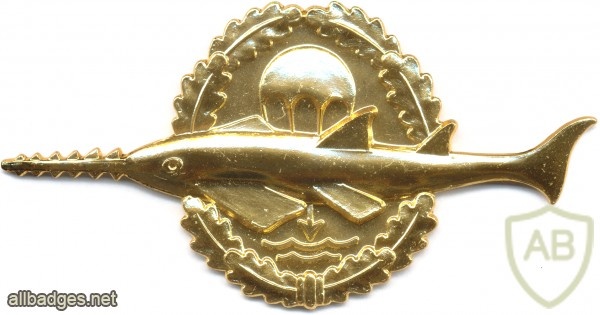 GERMANY Combat diver qualification badge, 1966-1983, Class I (gold) img23659