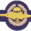 GERMANY Combat Swimmer (Kampfschwimmer) qualification badge, Class III, cloth img23660
