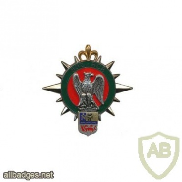 FRANCE Army 602nd Traffic Regiment pocket badge, type 4 Fontainebleau img23755