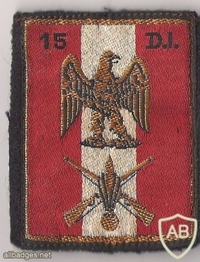 FRANCE 15th Infantry Division patch img23932