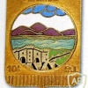 FRANCE 10th Infantry Regiment pocket badge
